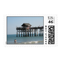 Cocoa Beach, Florida postage by CabinCrazyOne Cocoa Beach, Florida postage