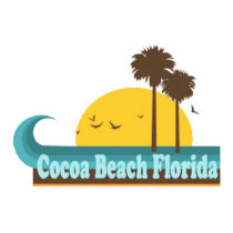 Cocoa Beach. photo sculptures
