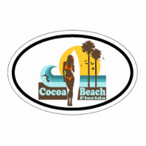 Cocoa Beach. photo sculptures