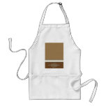 Cocoa brown / chocolate brown aprons