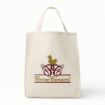 Cocoa Canard Tote Bag