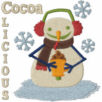Cocoa-Liscious Winter Fun embroidered shirts by cowboyannie Cocoa-Liscious Winter Fun embroidered shirts