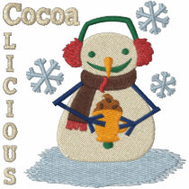 Cocoa-Liscious Winter Fun embroidered shirts by cowboyannie Cocoa-Liscious Winter Fun embroidered shirts