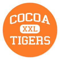 Cocoa - Tigers - Cocoa High School - Cocoa Florida stickers by customteamsportswear Cocoa - Tigers - Cocoa High School - Cocoa Florida stickers