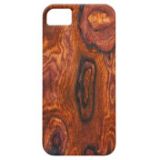 Cocobolo (wood) Finish iPhone 5 case