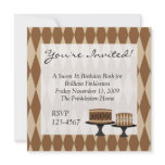 Cocolate Cakes Invitations