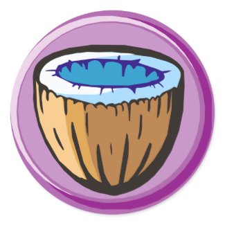 Coconut 1 sticker