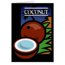 Coconut Greeting Cards