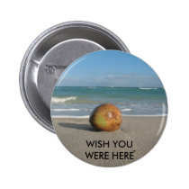 COCONUT ON THE BEACH Button buttons