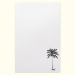 Coconut Palm Line Drawing stationery