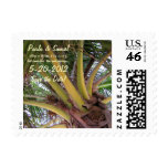 Coconut Palm Save the Date Tropical Custom Stamps