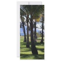 Coconut Palms Nui Hawaii Custom Rack Cards
