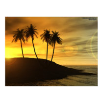 Coconut Tree Island posters by PicturesfortheBlind Coconut Tree Island posters