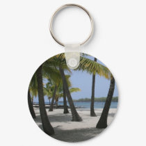 Coconut Trees at Place of Refuge, Hawaii: Keychain by SolPacifico Coconut Trees at Place of Refuge, Hawaii: Keychain