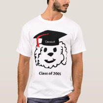 Coconut's Graduation t-shirts by mjaclyn Coconut's Graduation t-shirts