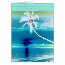 coconuts greeting card