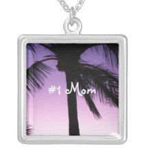 Coconuts in the Wind; Happy Mother's Day Personalized Necklace