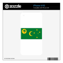 Cocos Islands Flag Skin For The iPhone 4S
