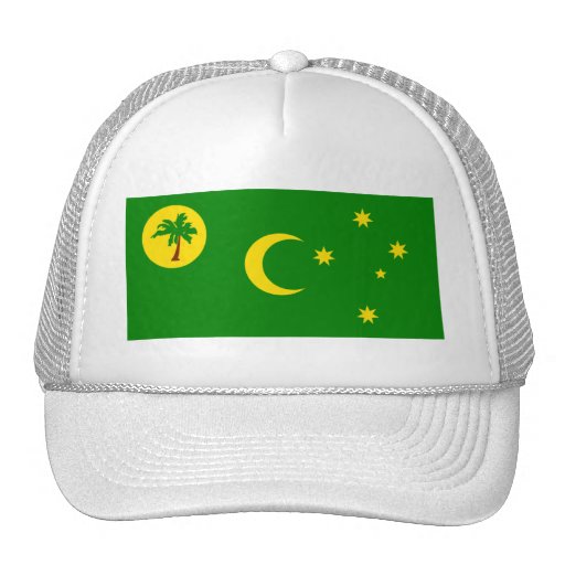 Cocos (Keeling)Islands Flag CC Mesh Hat