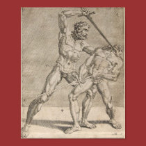 Cod. I.6.2.5 Fechtbuch, 16. Jh. 2. und 3. V. posters