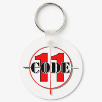 CODE 11 Keychain by code11 CODE 11 Keychain