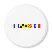 Code Flag Aaliyah Magnet