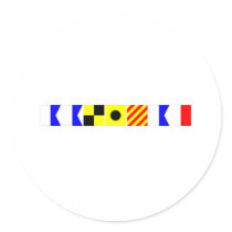 Code Flag Aaliyah Stickers