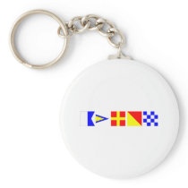 Code Flag Aaron Key Chain