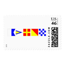 Code Flag Aaron Postage Stamps