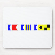 Code Flag Abagail Mouse Pad