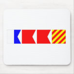 Code Flag Abby mousepads