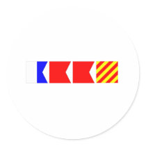 Code Flag Abby stickers by CptMikey Code Flag Abby stickers