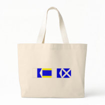 Code Flag Adam Tote Bags