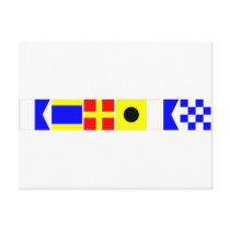 Code Flag Adrian Post Cards