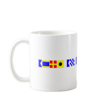 Code Flag Adriana Coffee Mugs