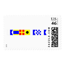 Code Flag Adriana Stamp