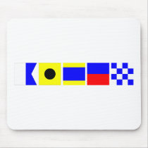 Code Flag Aiden Mouse Pad