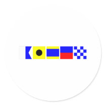 Code Flag Aiden Stickers