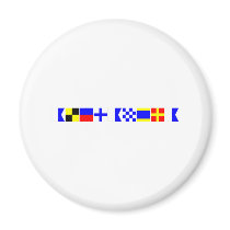 Code Flag Alexandra Refrigerator Magnet