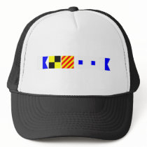Code Flag Alyssa Trucker Hats