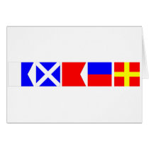 Code Flag Amber Card