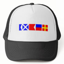 Code Flag Amber hats