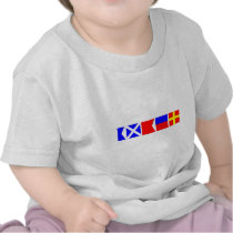 Code Flag Amber Tshirt