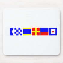 Code Flag Andrew Mouse Pads