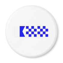 Code Flag Ann Refrigerator Magnet