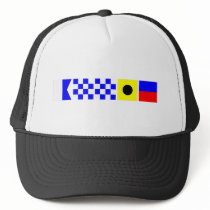 Code Flag Annie Trucker Hat