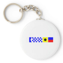 Code Flag Annie Key Chain