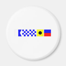 Code Flag Annie Magnets