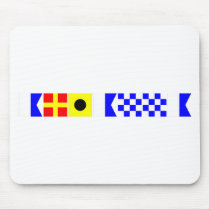 Code Flag Arianna Mouse Mat