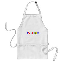 Code Flag Austin Apron